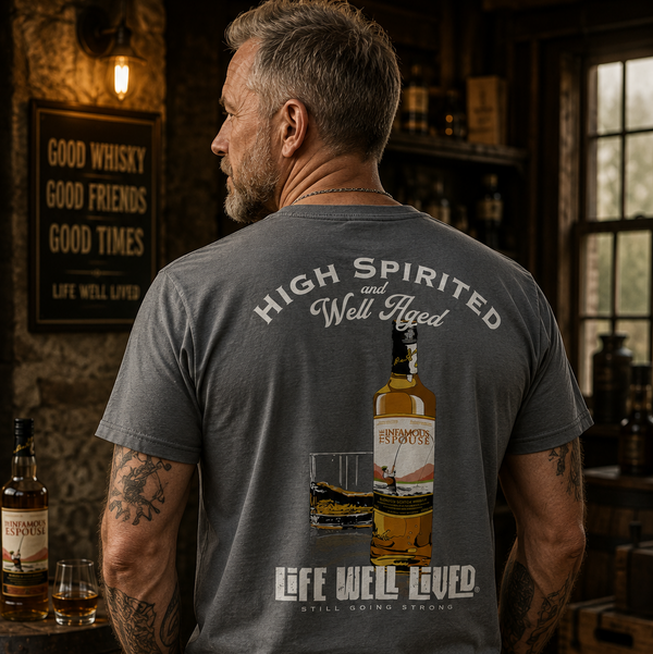 High Spirited - Whisky T-Shirt