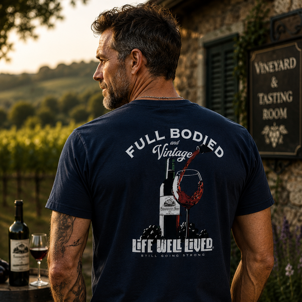 Full Bodied - Wine lovers T-Shirt