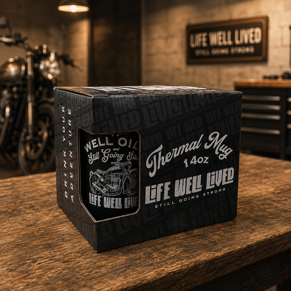 Well Oiled Bike Thermal Mug